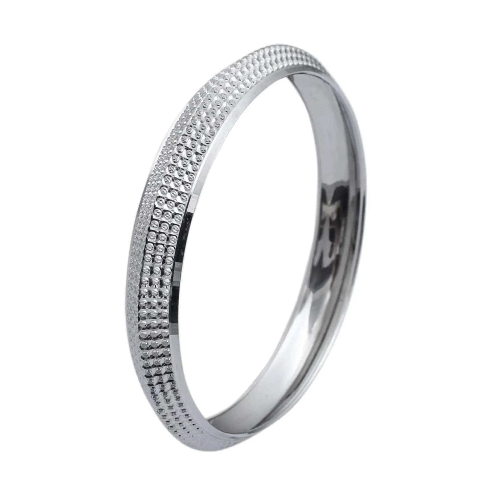 Uni-Sex Broad Platinum Kada JL PTB 619