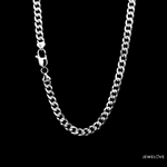 Load image into Gallery viewer, Unique Japanese 5mm Cuban Platinum Chain for Men JL PT CH 968
