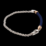 Load image into Gallery viewer, Unique Platinum Bracelet with Rose Gold JL PTB 682
