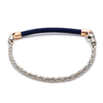 Load image into Gallery viewer, Unique Platinum Bracelet with Rose Gold JL PTB 682
