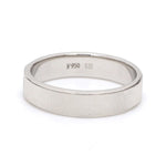 Load image into Gallery viewer, Unique Texture Platinum Ring with Single Diamond JL PT 666
