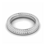 Load image into Gallery viewer, Uniquely Textured Platinum Couple Rings Eternity Style JL PT 528
