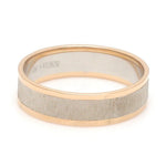 Load image into Gallery viewer, Unisex Platinum &amp; Rose Gold Couple Love Bands JL PT 1362
