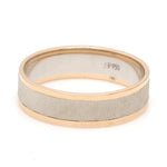 Load image into Gallery viewer, Unisex Platinum &amp; Rose Gold Couple Love Bands JL PT 1362
