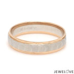 Load image into Gallery viewer, Unisex Platinum &amp; Rose Gold Couple Love Bands JL PT 1365

