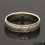 Load image into Gallery viewer, Unisex Platinum &amp; Rose Gold Couple Love Bands JL PT 1365
