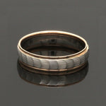 Load image into Gallery viewer, Unisex Platinum &amp; Rose Gold Couple Love Bands JL PT 1365
