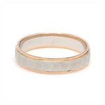 Load image into Gallery viewer, Unisex Platinum &amp; Rose Gold Couple Love Bands JL PT 1365
