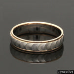 Load image into Gallery viewer, Unisex Platinum &amp; Rose Gold Couple Love Bands JL PT 1365
