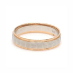 Load image into Gallery viewer, Unisex Platinum &amp; Rose Gold Couple Love Bands JL PT 1365
