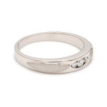 Load image into Gallery viewer, United Three Diamond Platinum Love Bands JL PT 588

