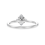 Load image into Gallery viewer, 70-Pointer Marquise Cut Solitaire Diamond Accents Shank Platinum Ring JL PT 1246-B   Jewelove.US
