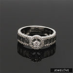 Load and play video in Gallery viewer, Designer Platinum Love Bands JL PT 927
