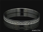 Load and play video in Gallery viewer, 6mm Platinum Kada for Women JL PTB 1322
