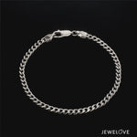 Load and play video in Gallery viewer, Japanese Platinum Bracelet for Men JL PTB 1085
