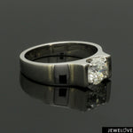 Load image into Gallery viewer, 1-Carat Lab Grown Solitaire Platinum Ring for Men JL PT LG 1436
