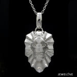 Load image into Gallery viewer, Platinum Lion Pendant for Men JL PT P LION
