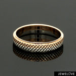 Load image into Gallery viewer, Platinum Love Bands with Rose Gold Ring JL PT 1406
