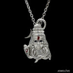 Load image into Gallery viewer, Platinum Shiva Ji Pendant   Jewelove.US
