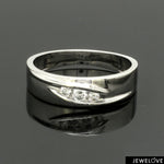 Load image into Gallery viewer, Designer Platinum Love Bands with Diamonds JL PT 152
