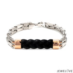Load image into Gallery viewer, Men of Platinum | Rose Gold Bracelet for Men JL PTB 1259
