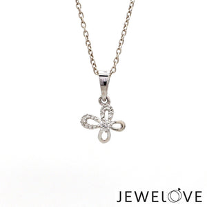 Beautiful Platinum with Diamond Pendant Set for Women JL PT PE 2425   Jewelove.US