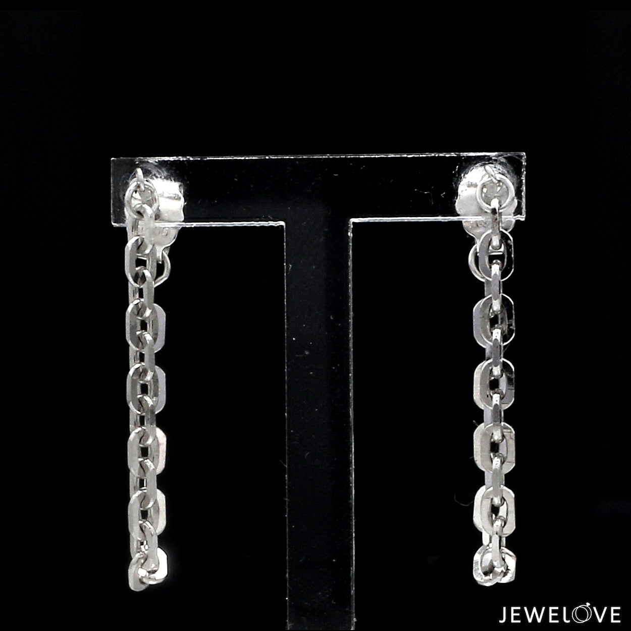 Japanese Platinum Earrings for Women JL PT E 296