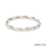 Load image into Gallery viewer, Plain Platinum Rope Ring for Women JL PT 1386
