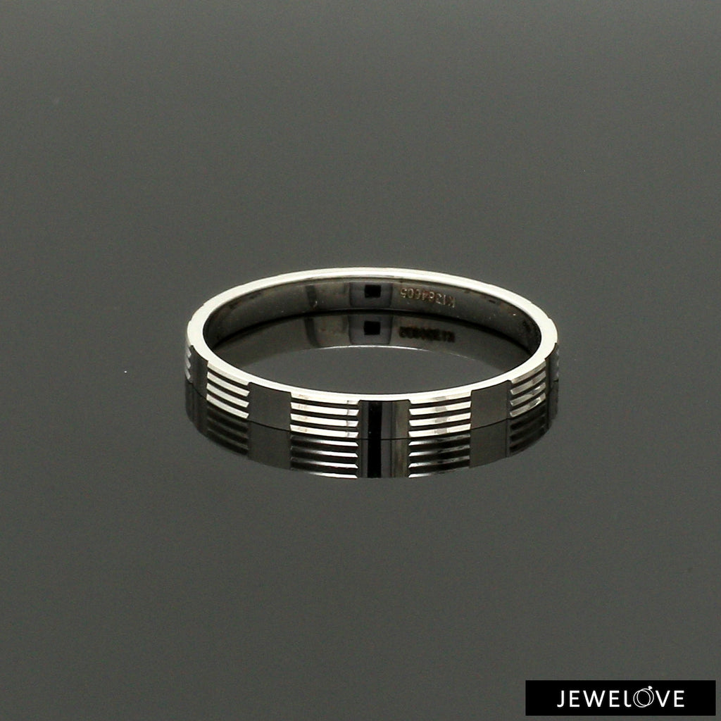 2mm Designer Japanese Platinum Women's Ring JL PT 1338   Jewelove