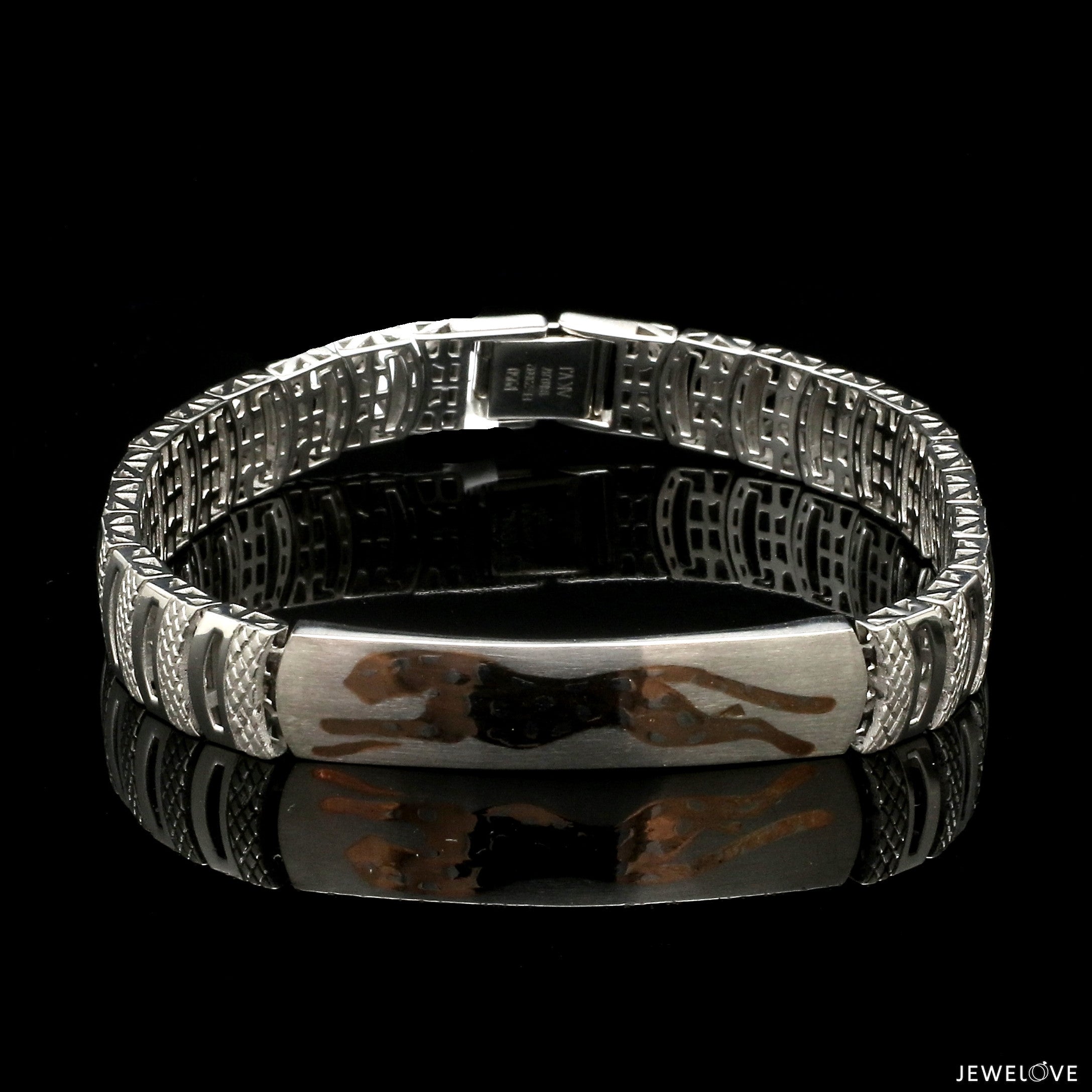 Men of Platinum | Bracelet for Men with Rose Gold Jaguar JL PTB 1258