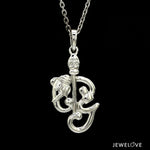 Load image into Gallery viewer, Plain Platinum Ganesha Pendant JL PT GANESH JI-7
