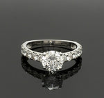 Load image into Gallery viewer, 1-Carat Solitaire Diamond Shank Platinum Ring JL PT 1350-B   Jewelove.US
