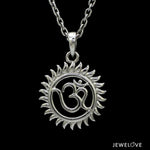 Load image into Gallery viewer, Platinum Om Pendant JL PT OM-8-Pt
