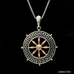 Load image into Gallery viewer, Platinum Rose Gold Unisex Pendant JL PT P 362
