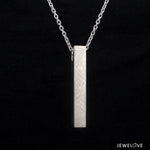 Load image into Gallery viewer, Plain Platinum Cuboid Pendant JL PT P 316   Jewelove.US
