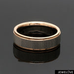 Load image into Gallery viewer, 5.5mm Unisex Platinum Rose Gold Rings JL PT 1121-B
