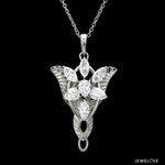 Load image into Gallery viewer, Lab Grown Diamonds Platinum Pendant JL PT P ARWEN
