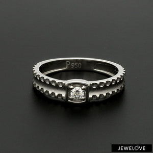 Designer Heart Platinum Love Bands JL PT 922