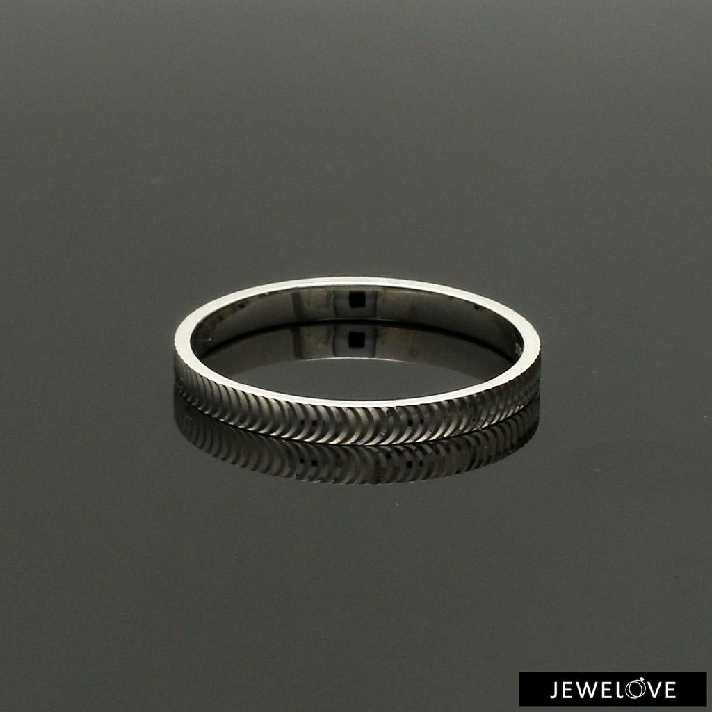 2mm Designer Japanese Platinum Women's Ring JL PT 1342   Jewelove
