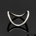 Load image into Gallery viewer, Platinum Ring with Unique Design for Women JL PT 1485

