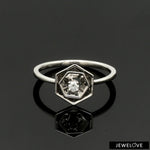 Load image into Gallery viewer, Platinum Diamond Ring for Women JL PT 1357
