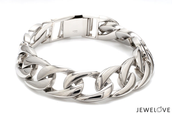 Heavy Curb Link Bracelet - Dallas Pridgen Jewelry