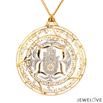 Load image into Gallery viewer, Navkar Jain 18K Yellow Gold Diamond Pendant JL AU P 11   Jewelove
