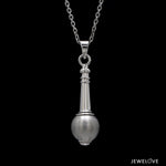 Load image into Gallery viewer, Customised Platinum Hanuman Ji Gada Pendant for Men JL PT Gada-PT
