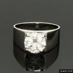 Load image into Gallery viewer, 4-Carat Lag Grown Solitaire Platinum Ring for Men JL PT LG 1391
