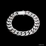 Load image into Gallery viewer, Men of Platinum | 11.75mm Heavy Platinum Bracelet JL PTB 1338
