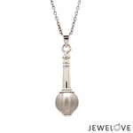 Load image into Gallery viewer, Customised Platinum Hanuman Ji Gada Pendant for Men JL PT Gada-PT
