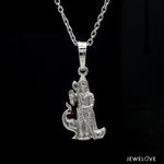 Load image into Gallery viewer, Plain Platinum Murugan Pendant JL PT Murugan-1   Jewelove.US
