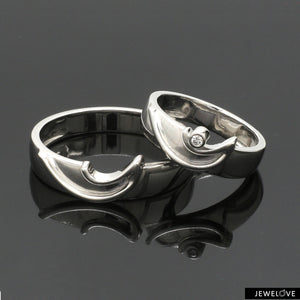 Designer Platinum Love Bands JL PT 119
