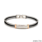 Load image into Gallery viewer, Men of Platinum | Diamond Rose Gold Bracelet for Men JL PTB 1309
